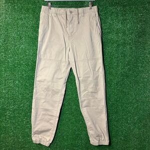 Double Knee Tan Khaki Cargo Pants‎